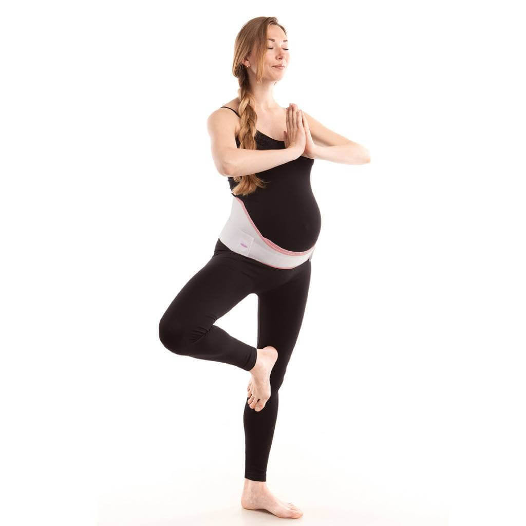 Support Pregnancy Belt group-white group-white-with-pink-trim