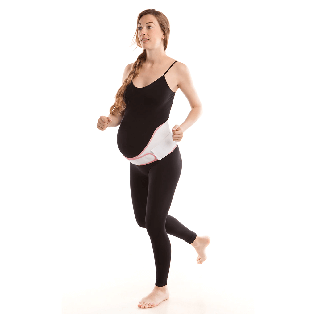 Pregnancy Belt Plus Size group-white group-white-with-pink-trim