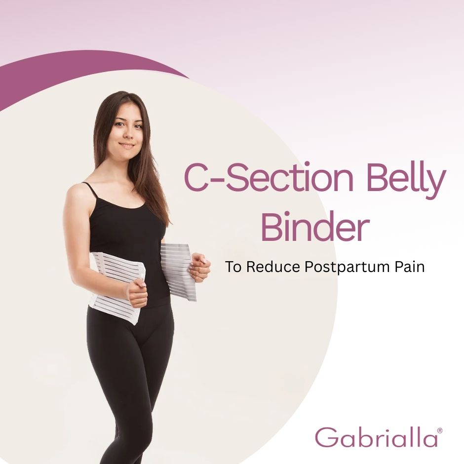 How a C-Section Belly Binder Reduces Postpartum Pain – Gabrialla