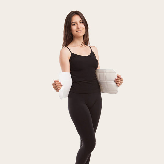 Gabrialla® 9" Abdominal Binder - Elastic Medium Support | AB-309RG - Gabrialla