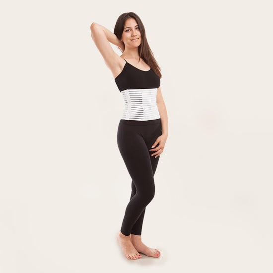 8" Abdominal Binder - Breathable Light Support (AB-208) - Gabrialla