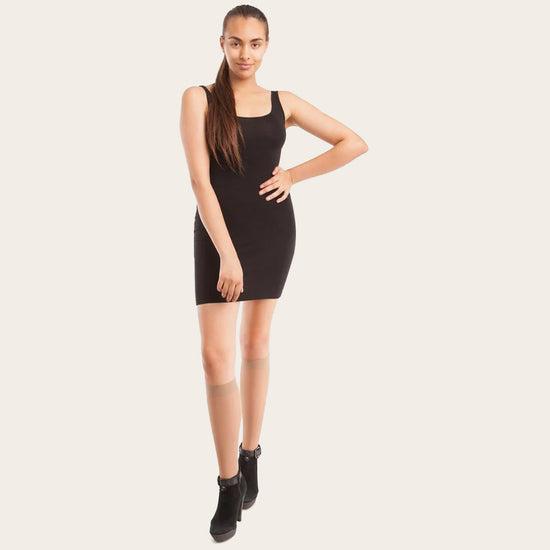 Gabrialla® Sheer Knee Highs - Graduated Firm Compression Socks: 20-30 mmHG | H-180 - Gabrialla