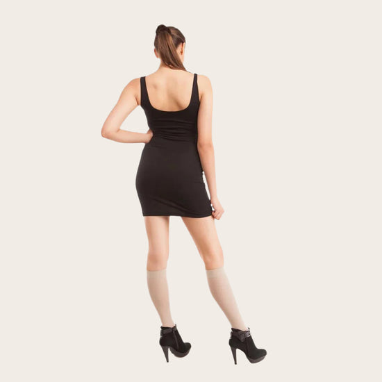 Gabrialla® Sheer Compression Knee Highs: 15-20 mmHg | H-160 - Gabrialla