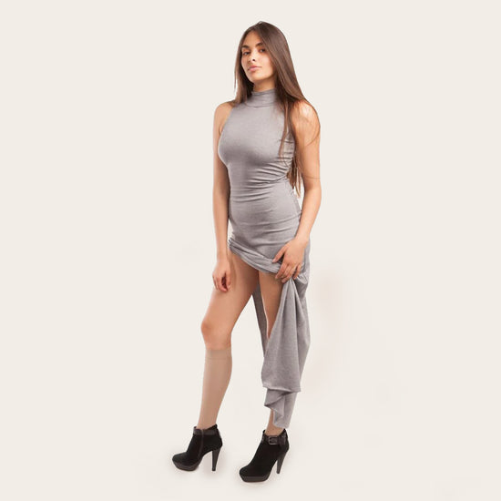 Gabrialla® Microfiber Knee High Compression Socks: 25-35 mmHg | H-304 - Gabrialla