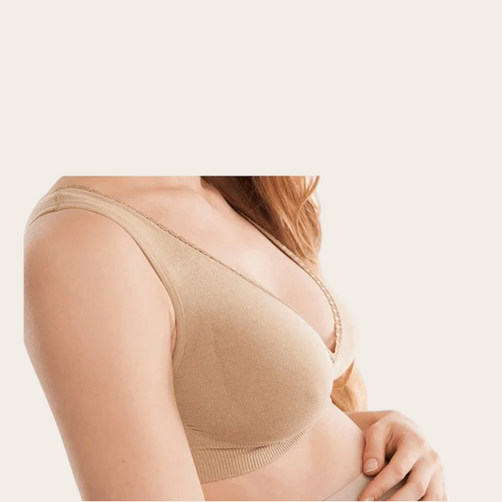 Nursing Sleeping Athletic Bra - Seamless, Milk Protein Fiber (NBM-520) - Gabrialla