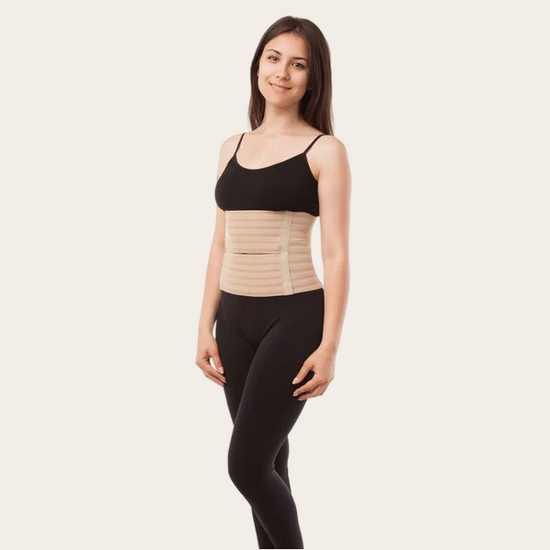 Gabrialla® 9" Abdominal Binder - Breathable Medium Support | AB-309i - Gabrialla