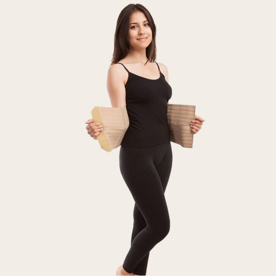 Gabrialla® 9" Abdominal Binder - Breathable Medium Support | AB-309i - Gabrialla
