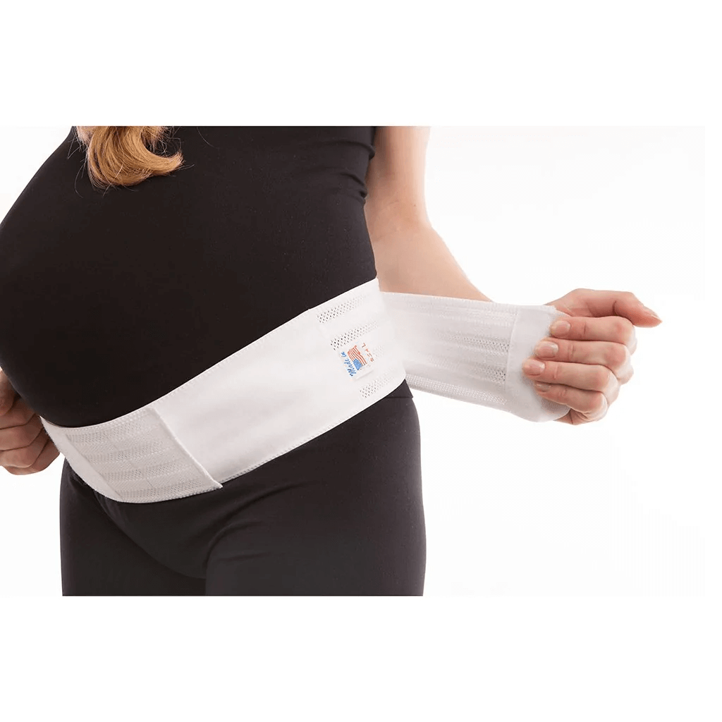 Maternity Belt - Light Support 3 inches (MS-14) - Gabrialla group-white