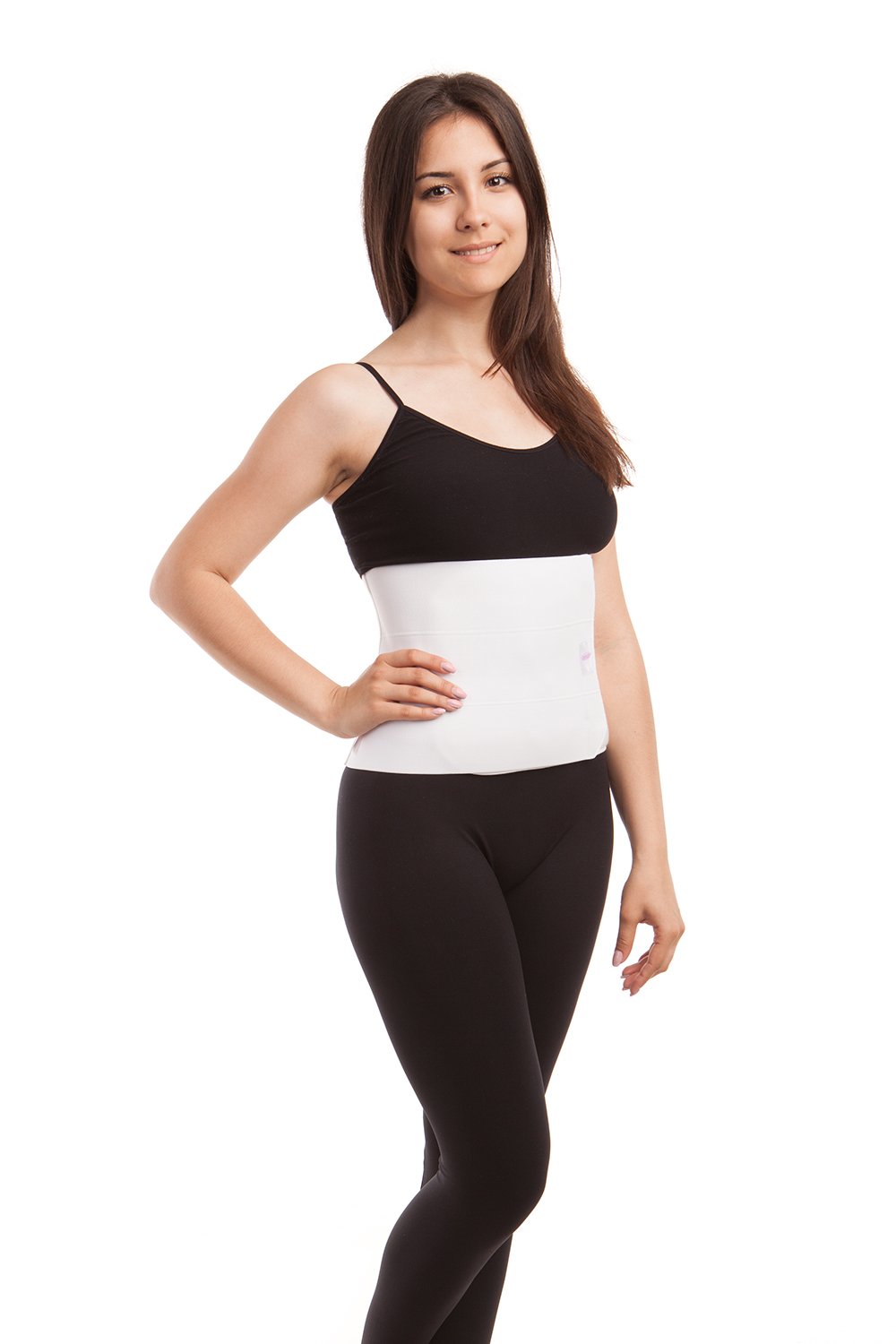 Gabrialla Women's Breathable Elastic Abdominal Binder, 12 Inches Wide, 2XL  (Health and Beauty)
