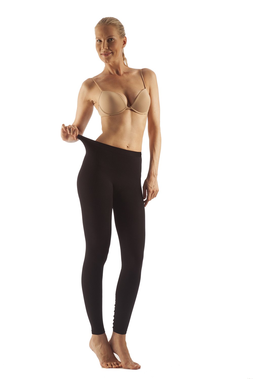 Slimming Massaging Leggings - Anti-Microbial, Milk Protein Fiber (LM-701) - Gabrialla